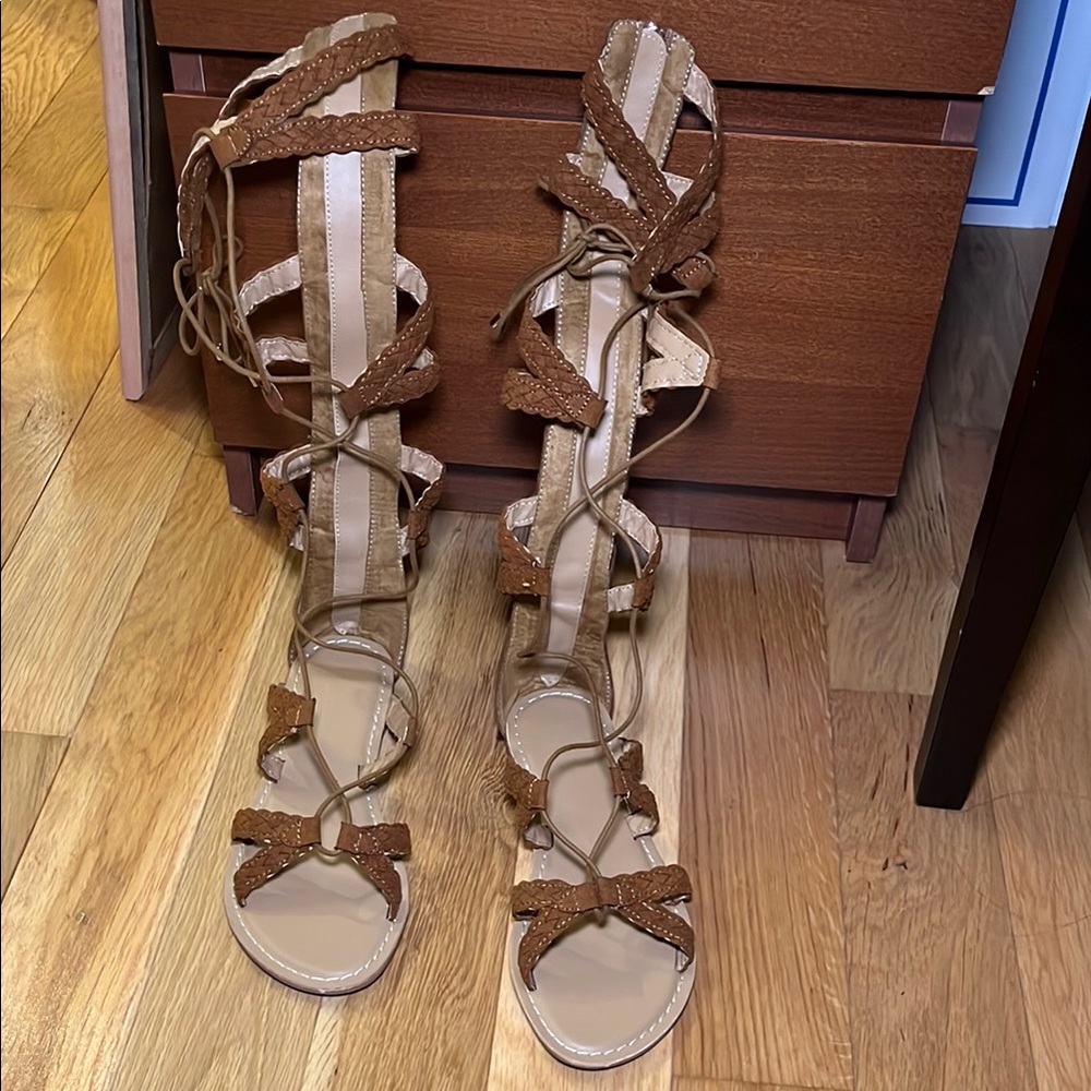 Women's Brown Gladiator Sandals